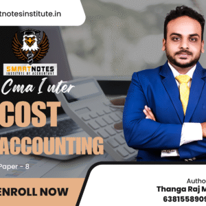Cost Accounting | CMA Inter | Paper 8