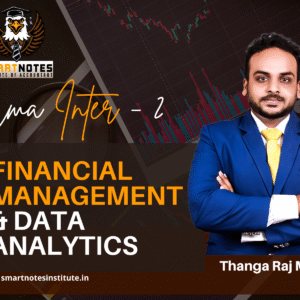 Financial Management & Data Analytics (FMDA) | CMA Inter - 2