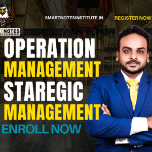 Operation Management & Strategic Management | CMA Inter - 2
